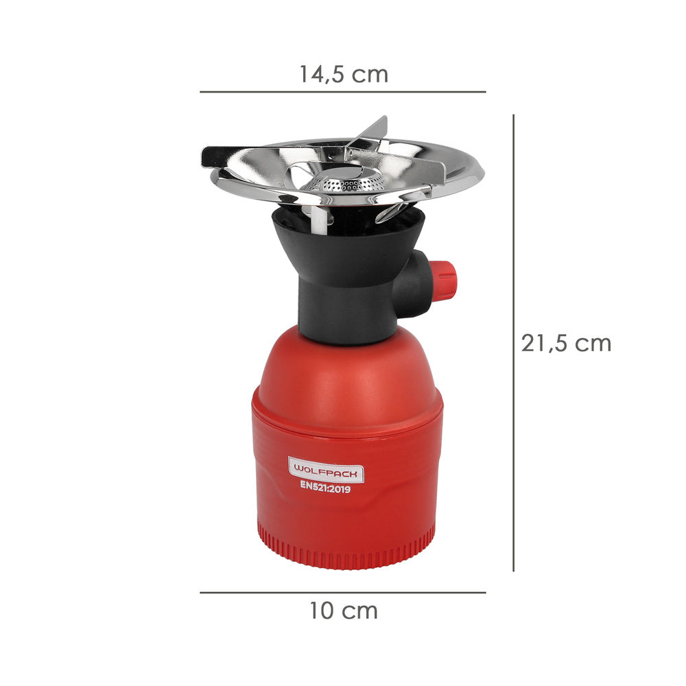 Gas cartridge stove electric part