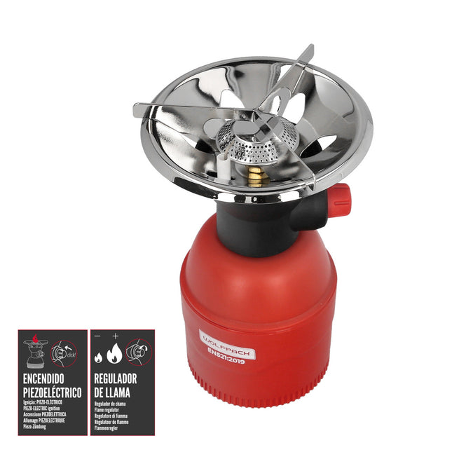 Hornillo gas cartucho piezo electrico