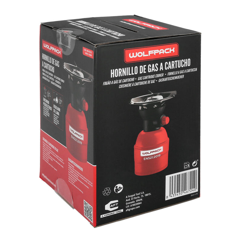 Hornillo gas cartucho piezo electrico