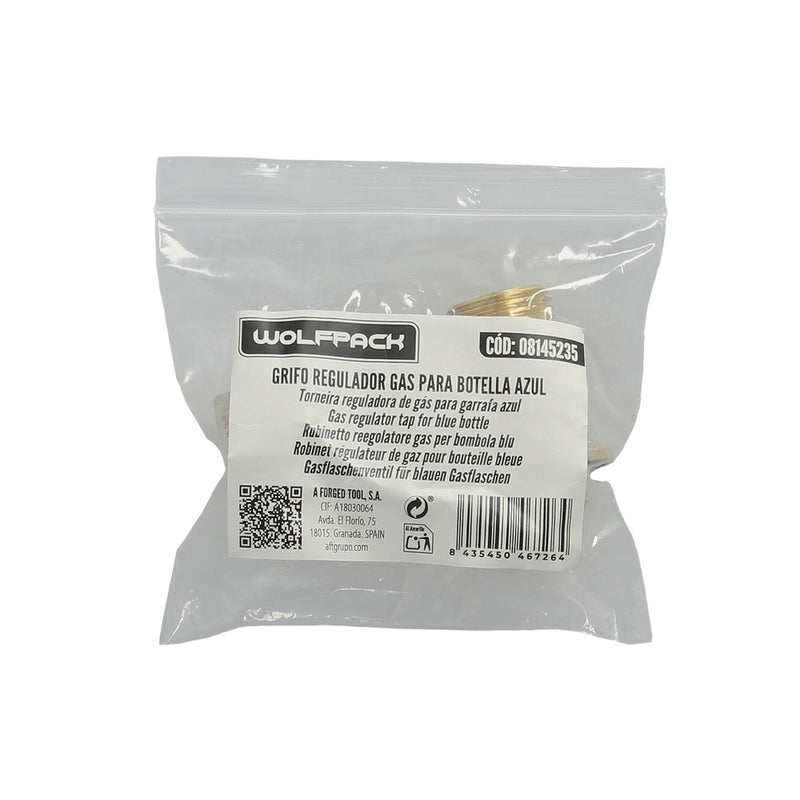 Grifo regulador (botella azul)