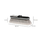 Large extra soft car wash brush 28x9.5 cm with rubber protector. Cleaning for cars, trucks, motorcycles, vans