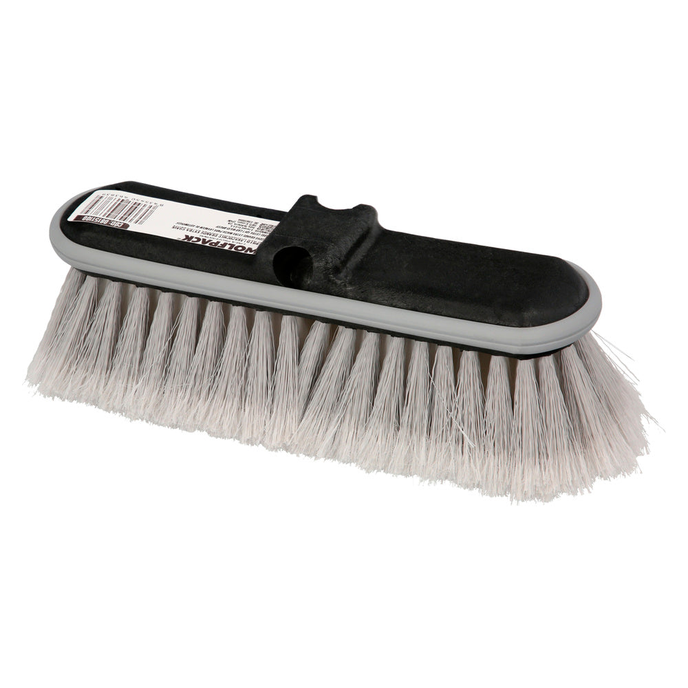 Large extra soft car wash brush 28x9.5 cm with rubber protector. Cleaning for cars, trucks, motorcycles, vans