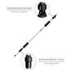 Metal aluminum handle for car wash brush. Size from 100 to 150 cm.