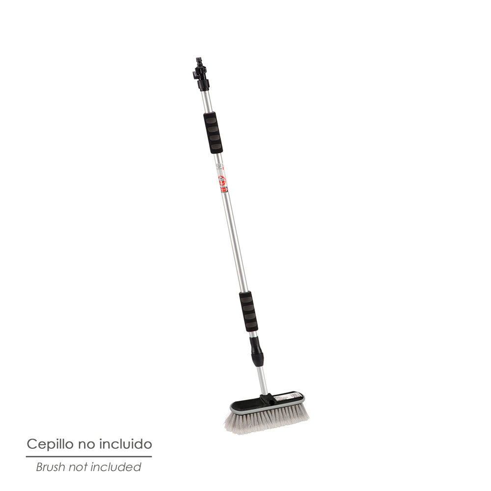 Metal aluminum handle for car wash brush. Size from 100 to 150 cm.