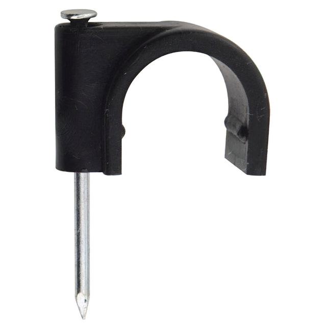 Goteo grapa clavo montaje tubo 1/2" (blíster  6 piezas )