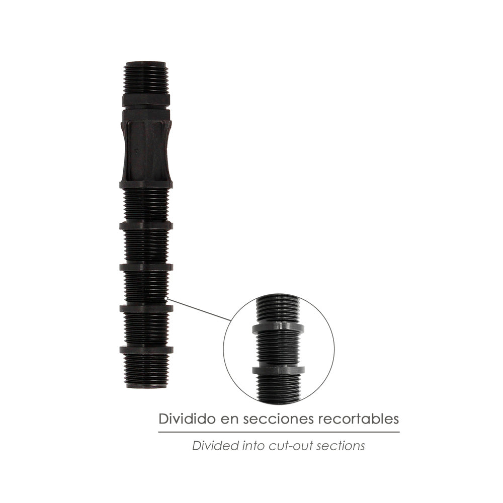Bobina recortable para difusores goteo ø 1/2" - ø 1/2" riego por goteo, microaspersión, riego por nebulización