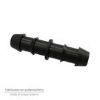 Enlace simple para tuberías goteo ø 16 mm (bolsa 100 piezas) riego por goteo, microaspersión, riego por nebulización