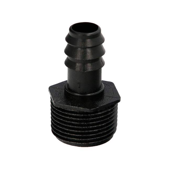 Union rosca macho 3/4" a toma para tuberias goteo ø 16 mm. (bolsa 100 uds) riego por goteo, microaspersión, riego nebulizacion