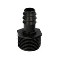 Unión rosca macho 3/4" a toma para tuberías goteo ø 16 mm (bolsa 100 uds) riego por goteo, microaspersión, riego nebulización