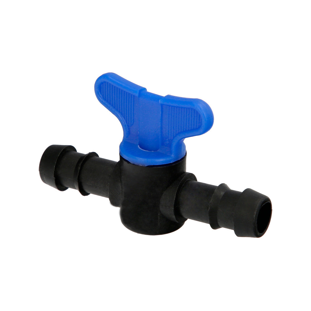 Llave de paso extra para tuberías goteo ø 16 mm (bolsa 50 piezas) riego por goteo, microaspersión, riego por nebulización