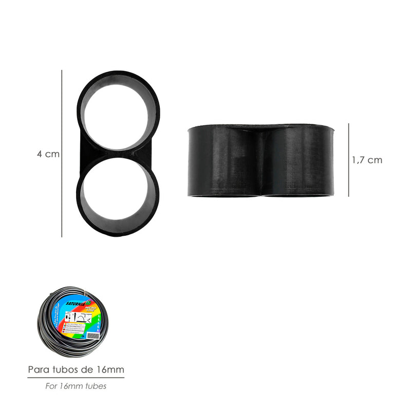 Estrangulador final para tuberias goteo ø 16 mm. (bolsa 100 piezas) riego por goteo, microaspersión, riego por nebulizacion