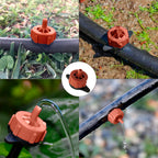Gotejador autocompensador de 4 litros/hora destacável para rega gota-a-gota (embalagem de 200 unidades) para rega gota-a-gota e microaspersão.