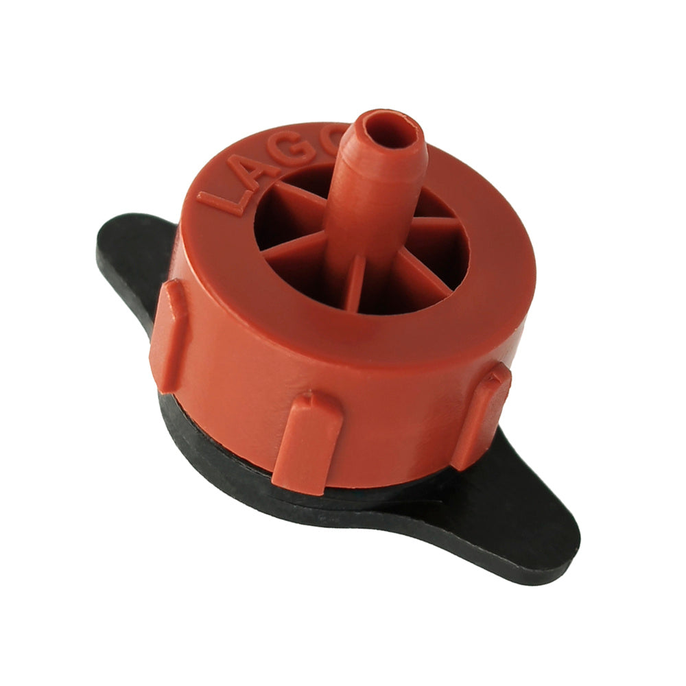 Gotejador autocompensador de 4 litros/hora destacável para rega gota-a-gota (embalagem de 200 unidades) para rega gota-a-gota e microaspersão.