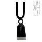Forged hoe without handle 201/ 500 grams