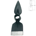 Forged hoe without handle 218/ 600 grams