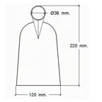 Forged hoe head 219 / 660 grams