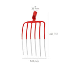 Pitchfork head 560 / 6 prongs