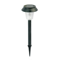 Black solar garden lamp