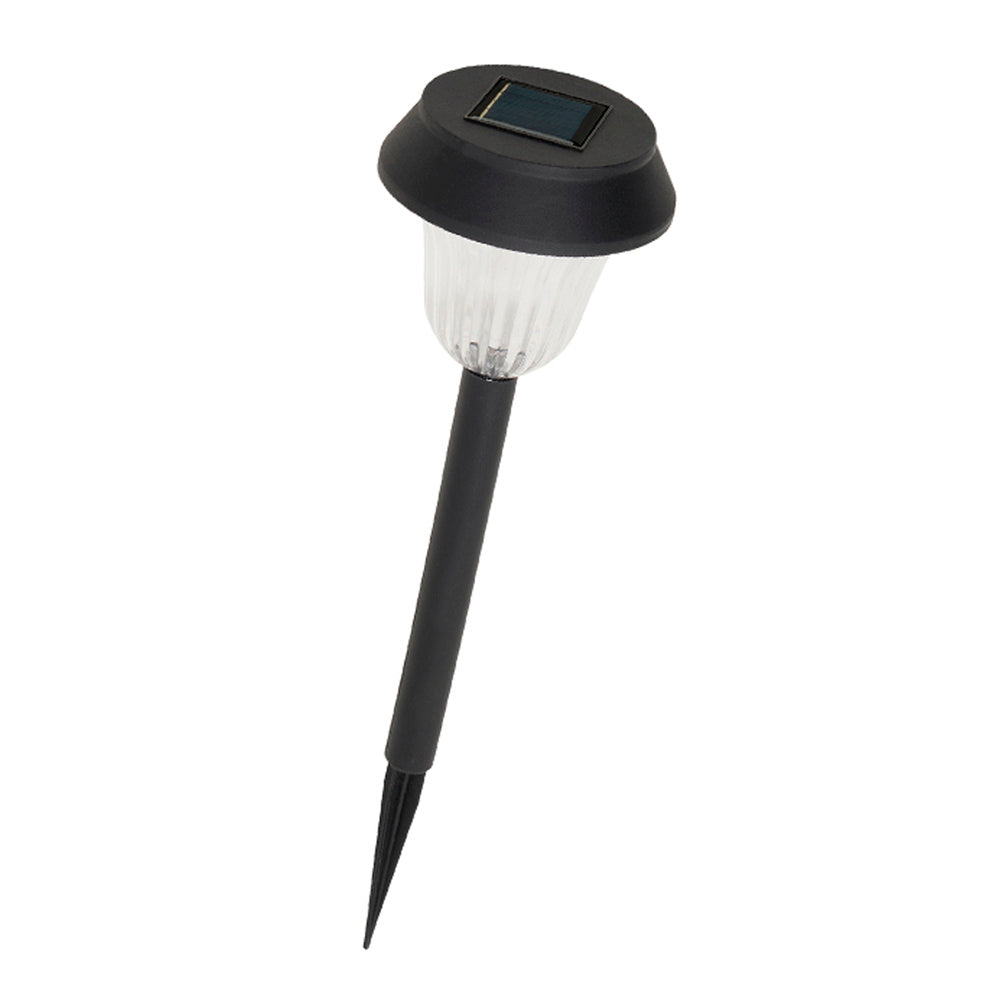 Lampara solar jardín plástico ø 10,5 x 38 cm. Protección ip44
