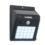Outdoor LED solar spotlight IP65, 200 lumens, motion and dusk sensor, battery-powered LED spotlight, solar-powered battery spotlight,