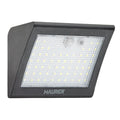 Aplique solar LED 250 lúmenes com sensor de movimento e crepuscular IP65