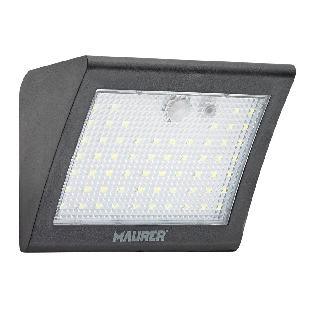 250 lumen LED solar wall light with motion and dusk sensor IP65