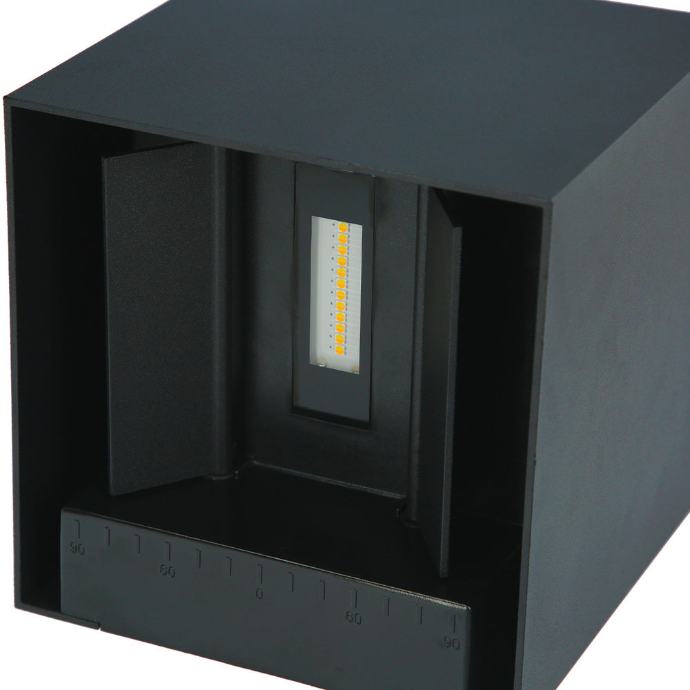 Aplique solar led 800 lúmenes con detector movimiento / crepuscular protección ip65