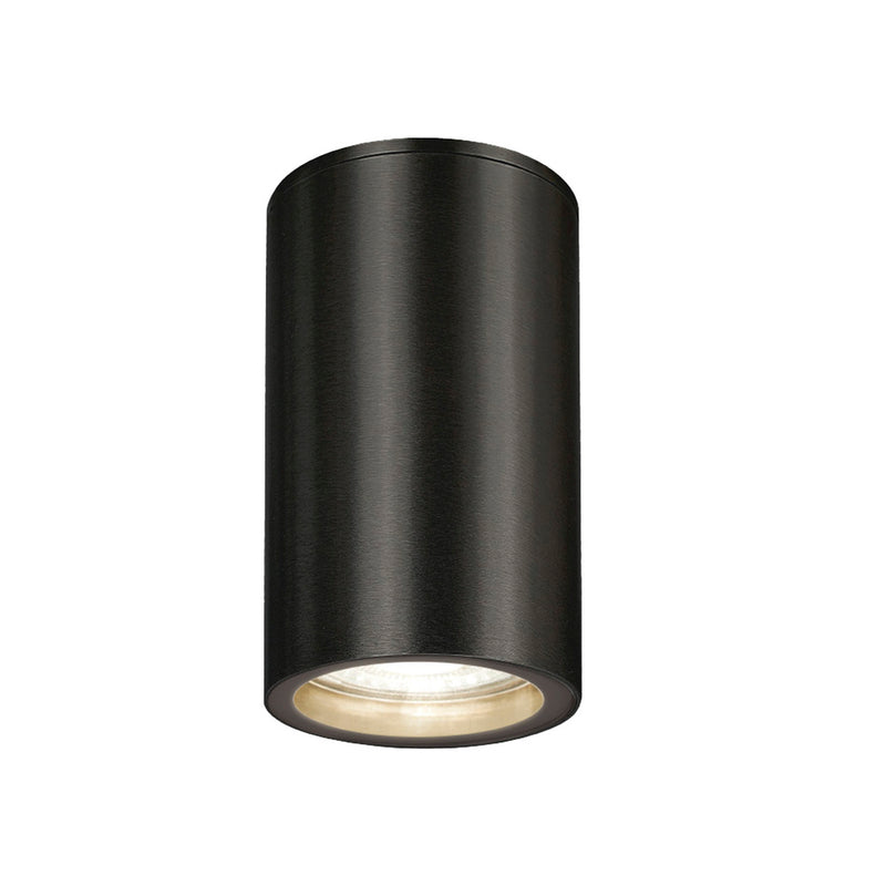 Lámpara techo foco gu10 IP65 negro aplique techo, luz jardín, lámpara jardín, luz exterior, aplique jardín