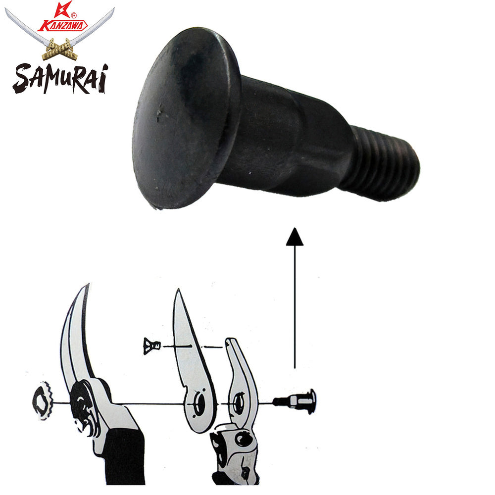 Replacement screw for Samurai pruning shears, central, KS-4T