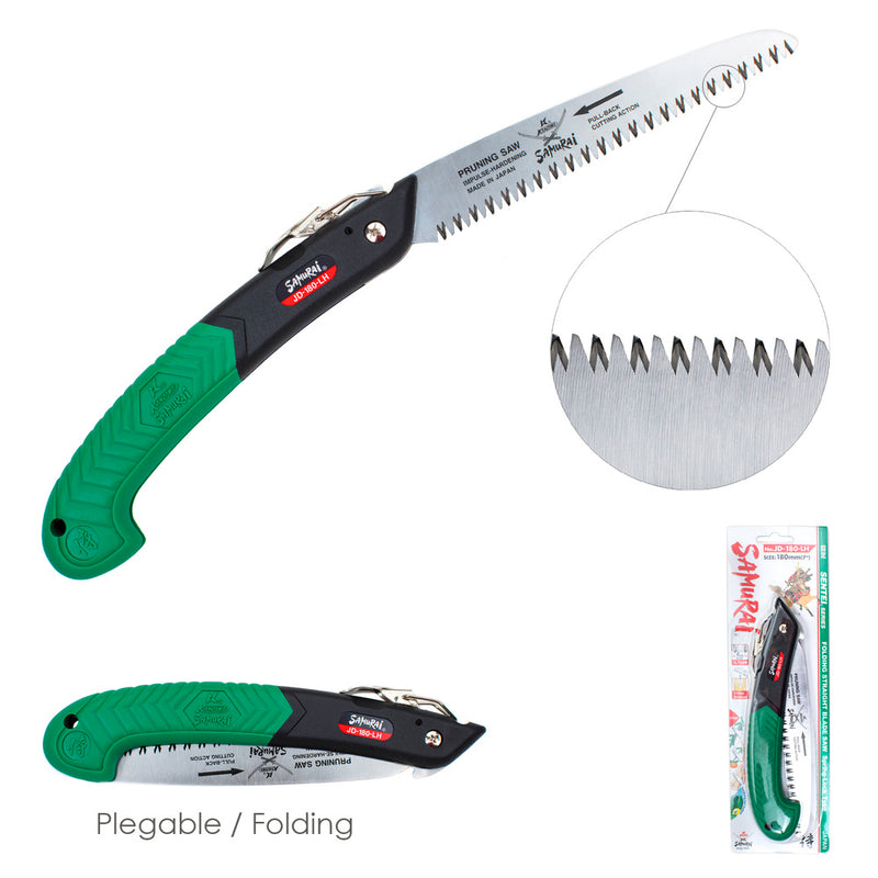 Serrucho samurai plegable 180 mm