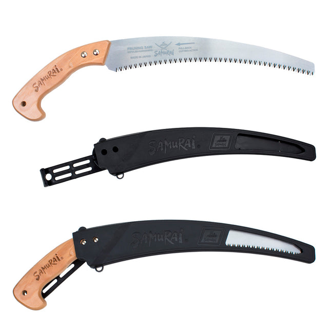 Serrucho samurai curvo mango madera   330 mm