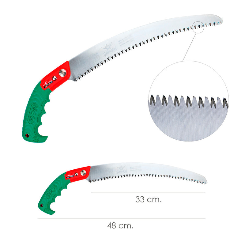 Serrucho samurai GC curvo 330 mm