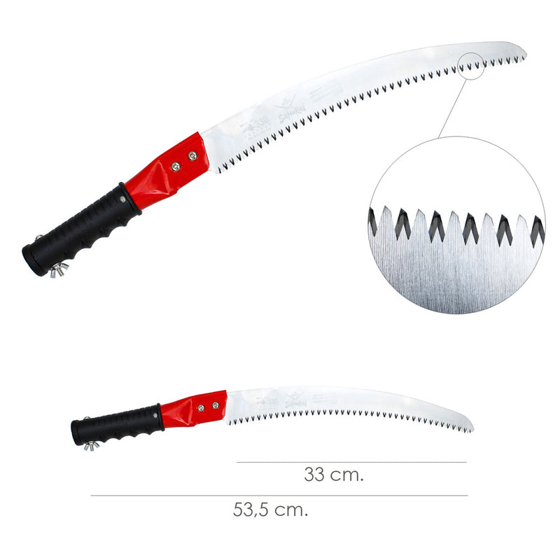 Serrucho samurai GC curvo para pértiga 330 mm