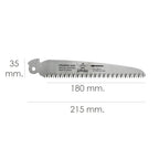 Lâmina de substituição serrote samurai d180