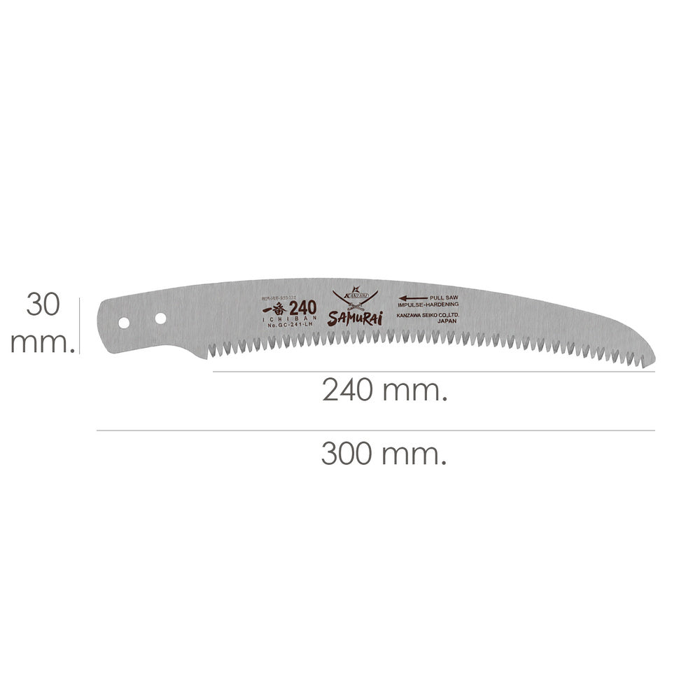 Samurai saw blade refill GC 240 mm