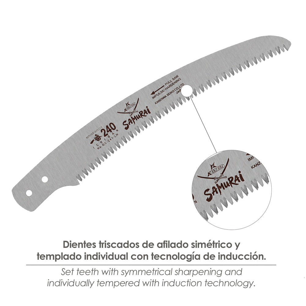 Samurai saw blade refill GC 240 mm