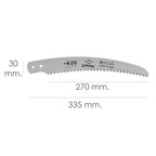 Lâmina de substituição serrote samurai gc 270 mm