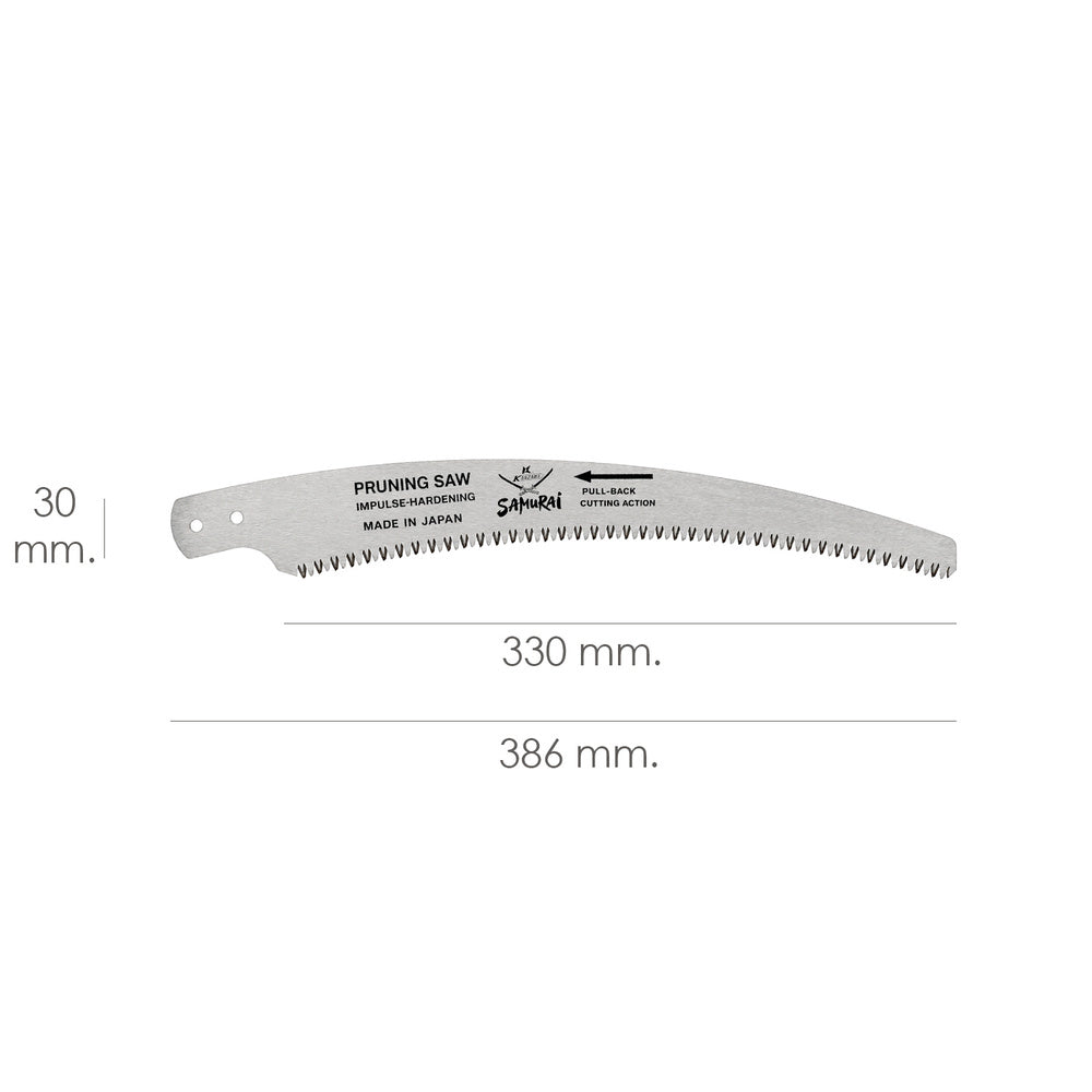 Hoja recambio serrucho samurai c 330 / w 330 mm