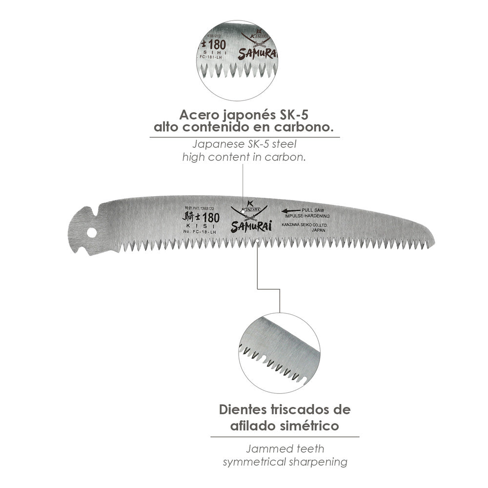 Samurai FC Saw Blade Replacement 180mm