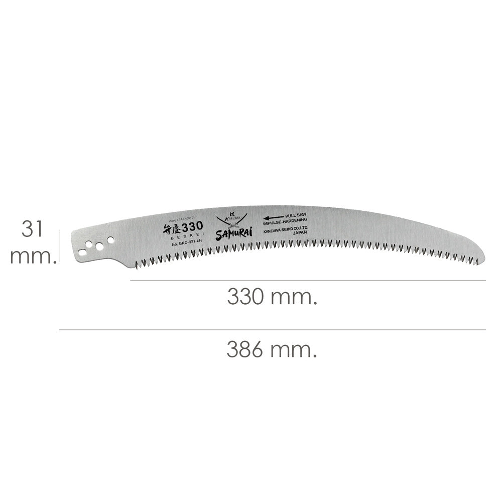 Samurai GKC 330 L saw blade replacement