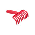 Olive harvesting hand scoop with hole