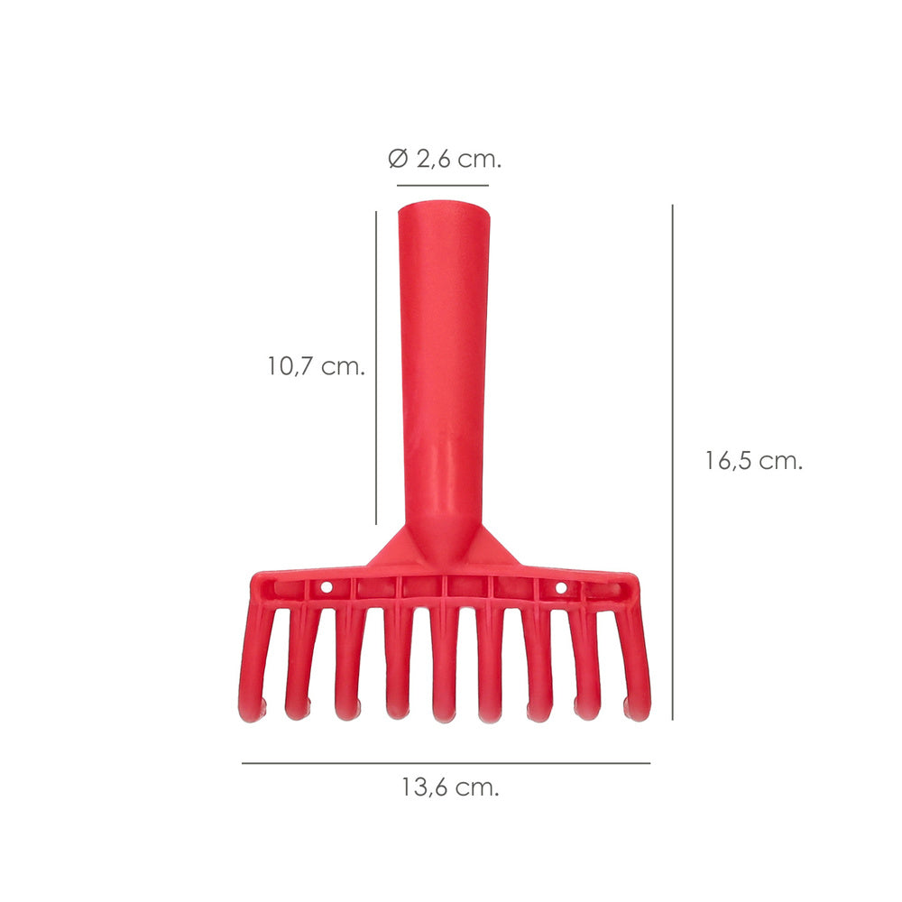Olive harvesting hand scoop with hole