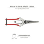 Garlic harvesting scissors 1 hand p-1702 210 mm