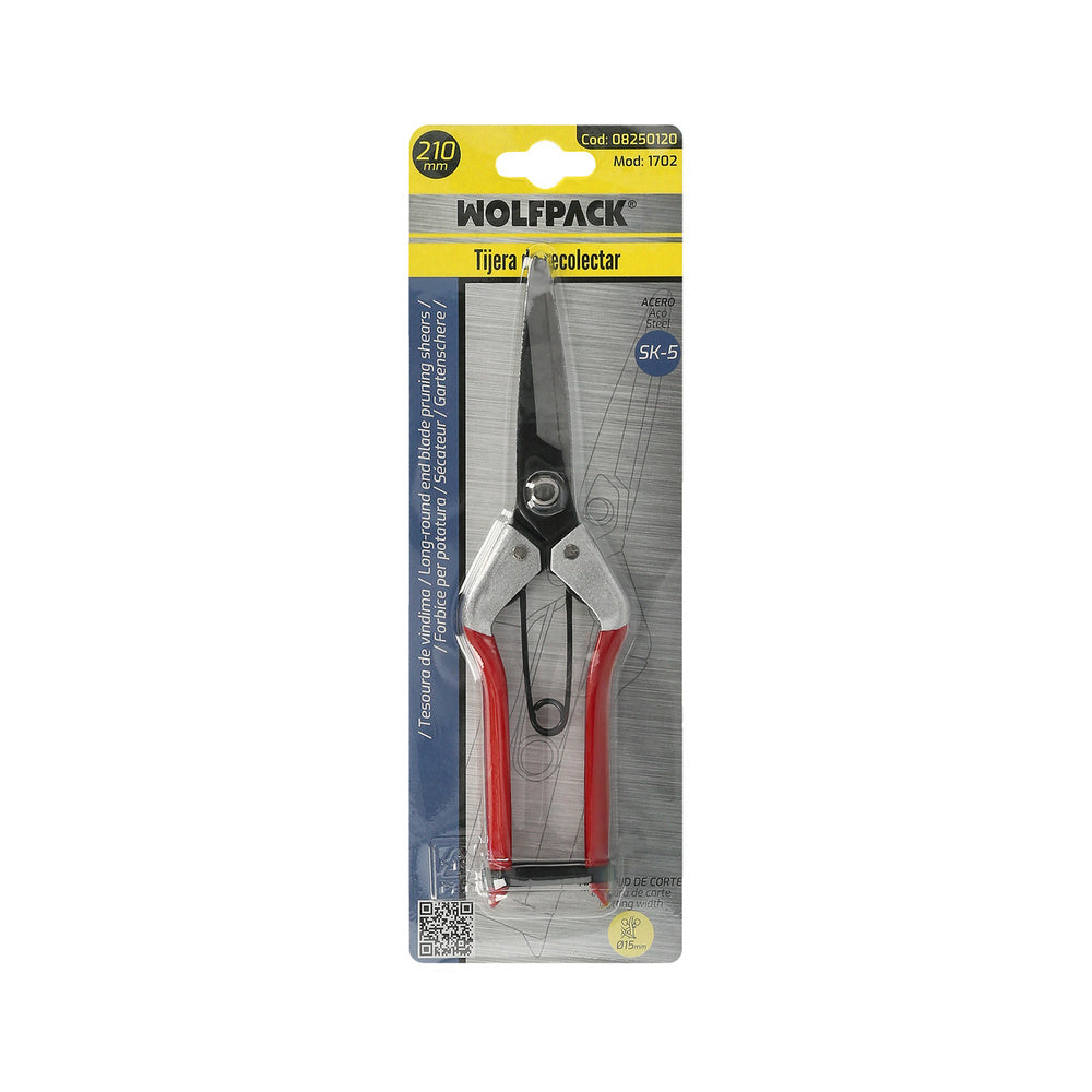 Garlic harvesting scissors 1 hand p-1702 210 mm