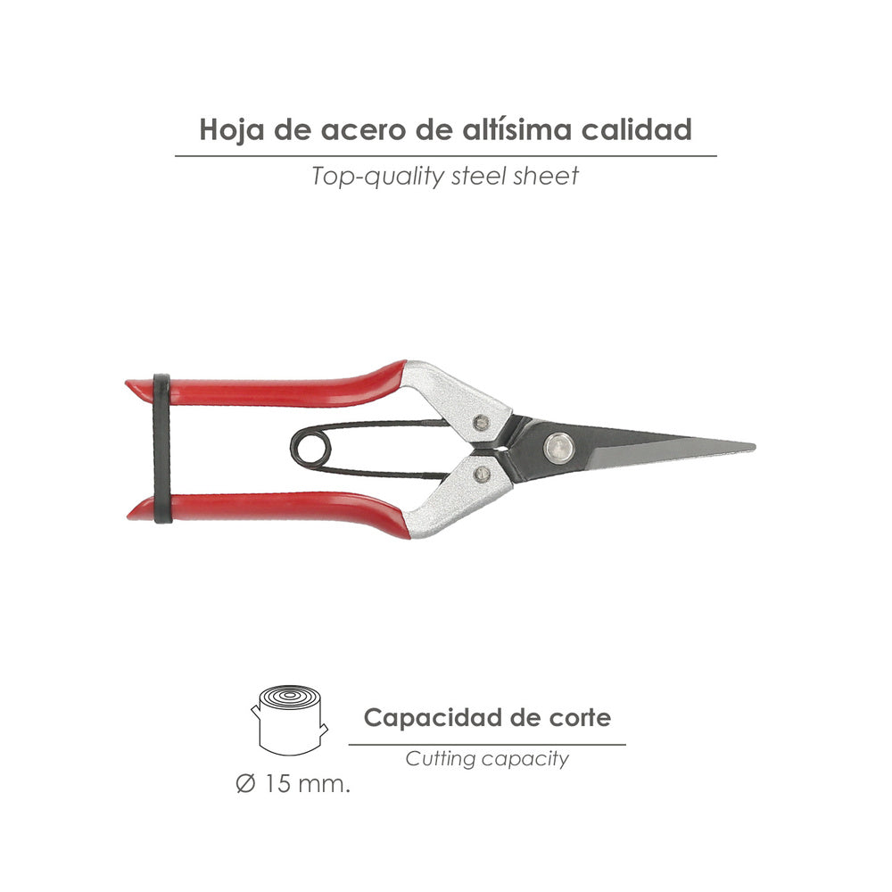 Grape harvesting scissors, 1 hand, p 1552, 180 mm
