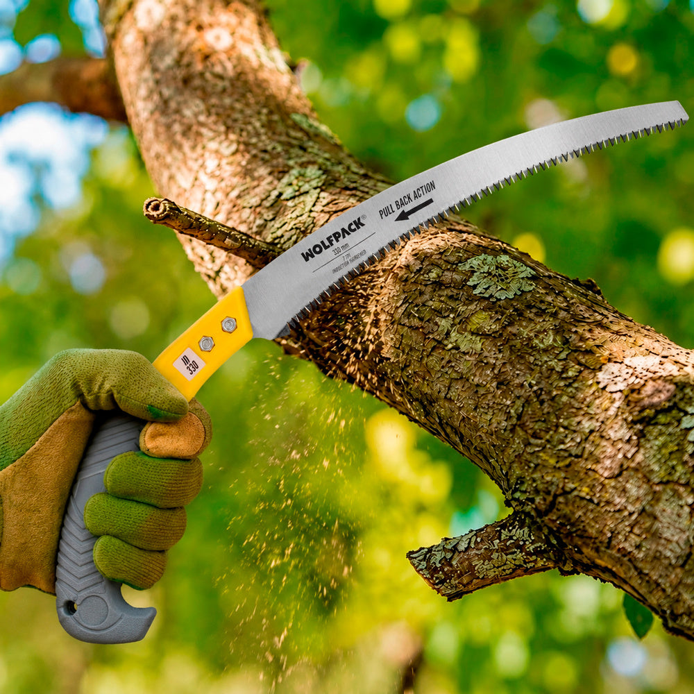 Serrucho podar curvo mango tpr jd 330 mm