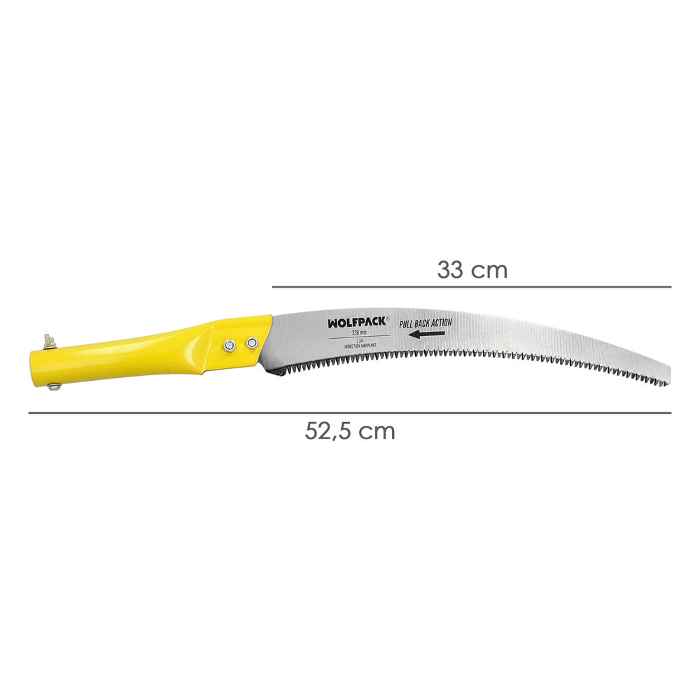 Curved pruning saw for pole jp 330 mm