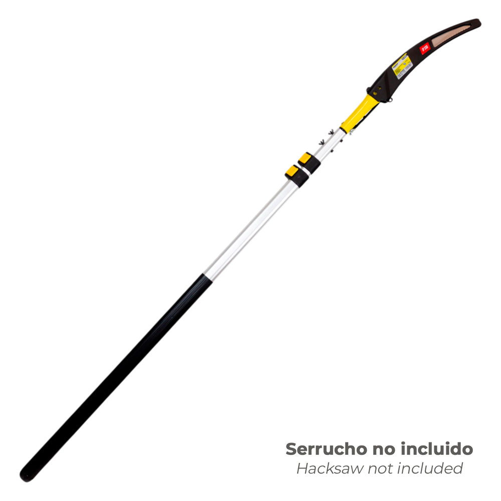 Pértiga aluminio para serrucho 08260987 1+1+1 metros.