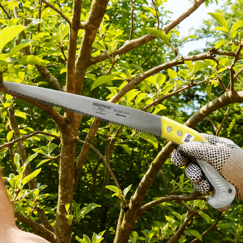 Serrucho podar recto mango TPR 270 mm. con funda