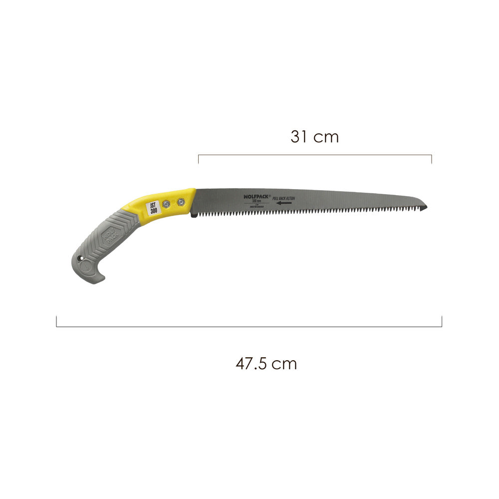 Serrucho podar recto mango tpr jst 300 mm